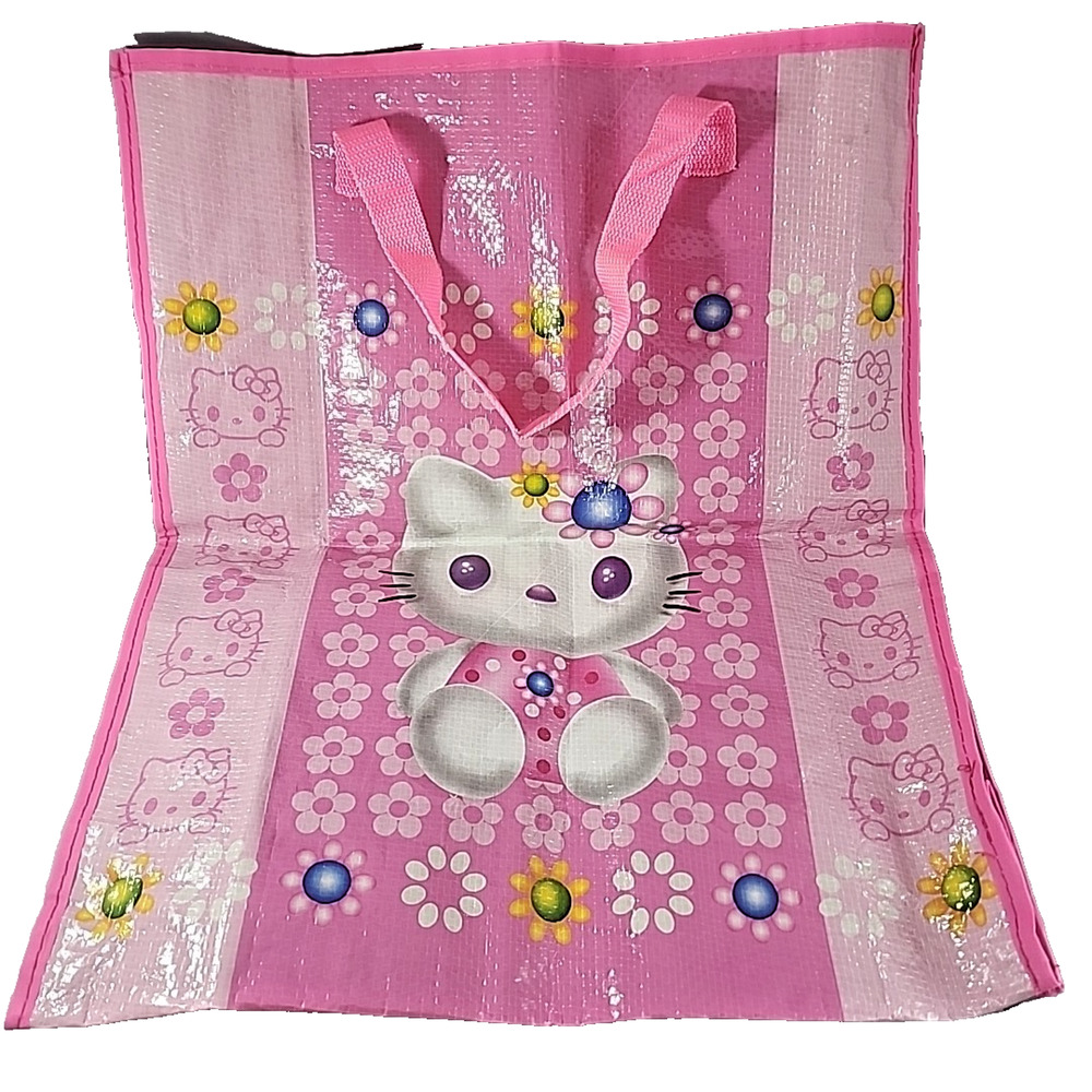 Hello Kitty Vintage Shopping Tote 18" x 15"
